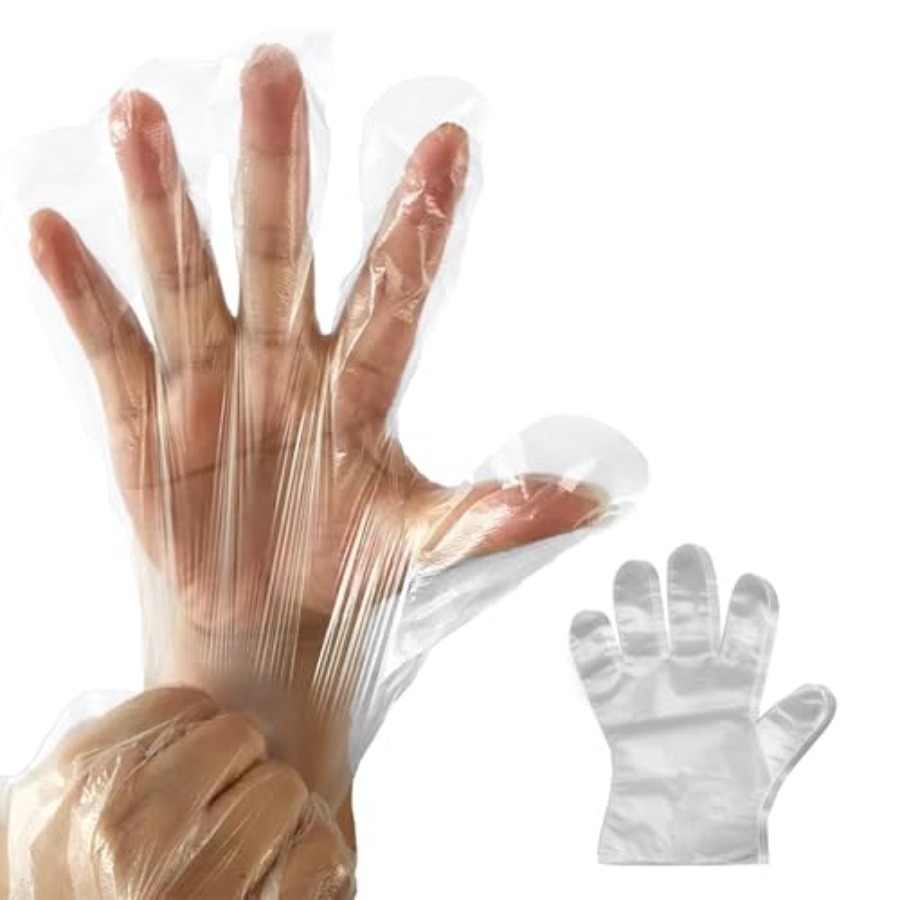 Rubber Glove Cleaning - 400 PCS Disposable Plastic Gloves Cleaning