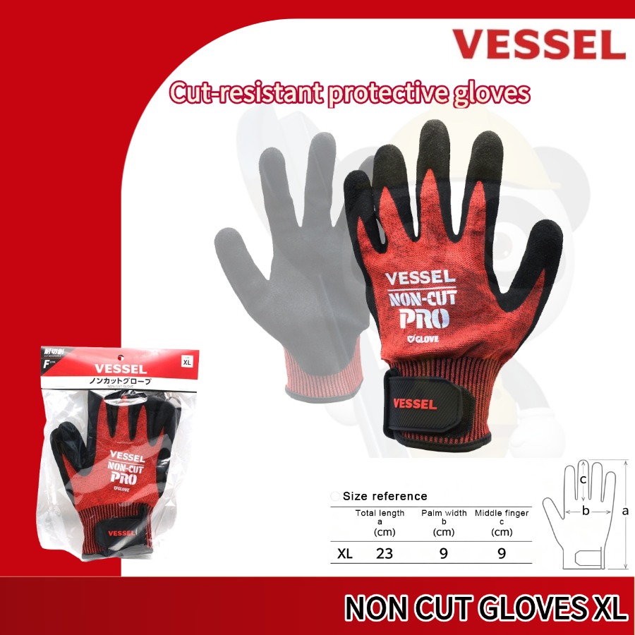 Cut Resistant Glove - VESSEL Professional NON-CUT PRO Anti-cut Safety