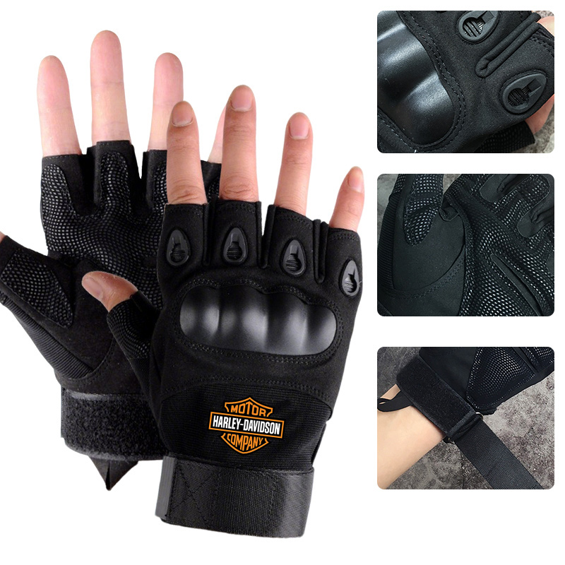 Cycling Glove Padded - Half Finger Men's Gloves Outdoor Military