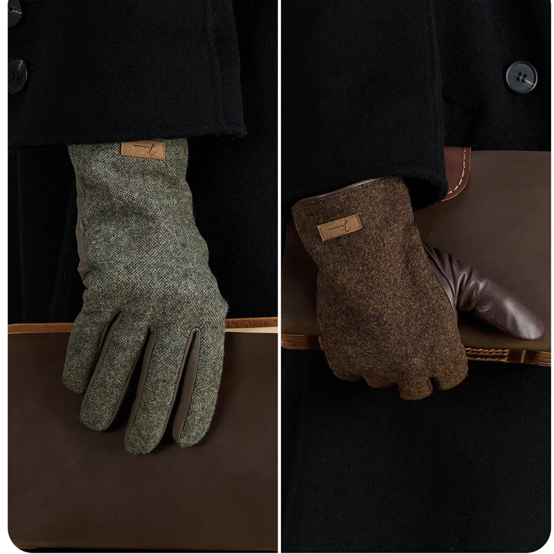 Men's Touchscreen Winter Glove - Wool Glove Lined のレビューと価格
