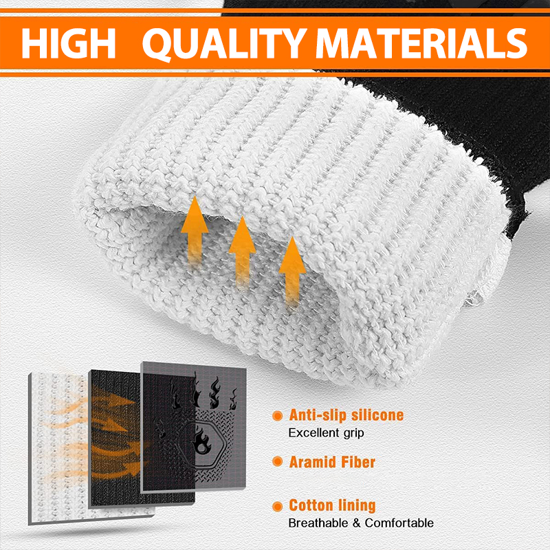 1 Pair Oven Gloves, Oven Mitts - Oven Mitt Silicone のレビューと価格