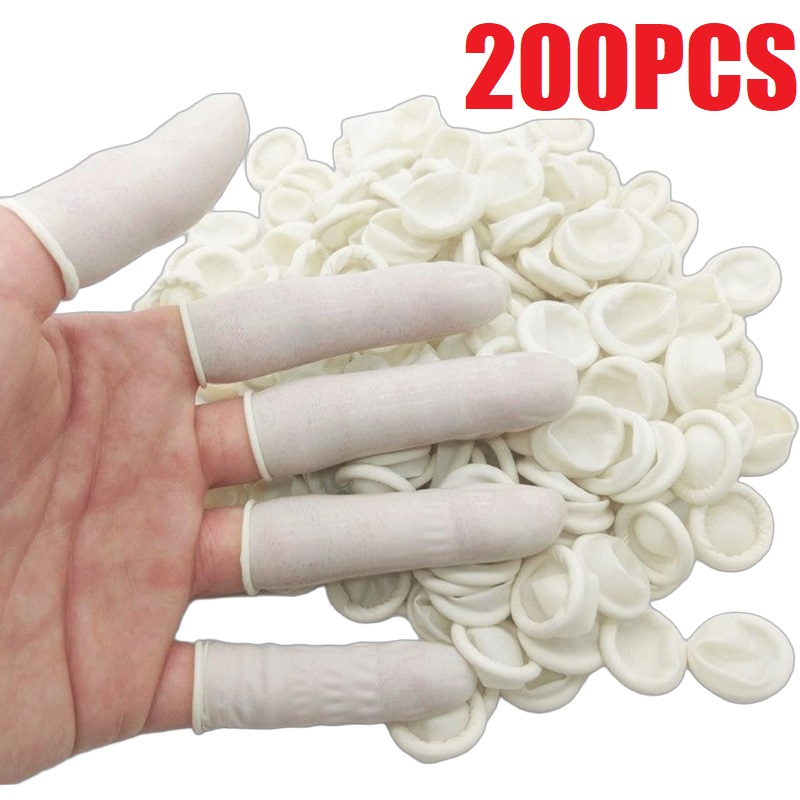 100/200PCS Powder Free Anti-Sl - Latex Disposable Glove のレビューと価格