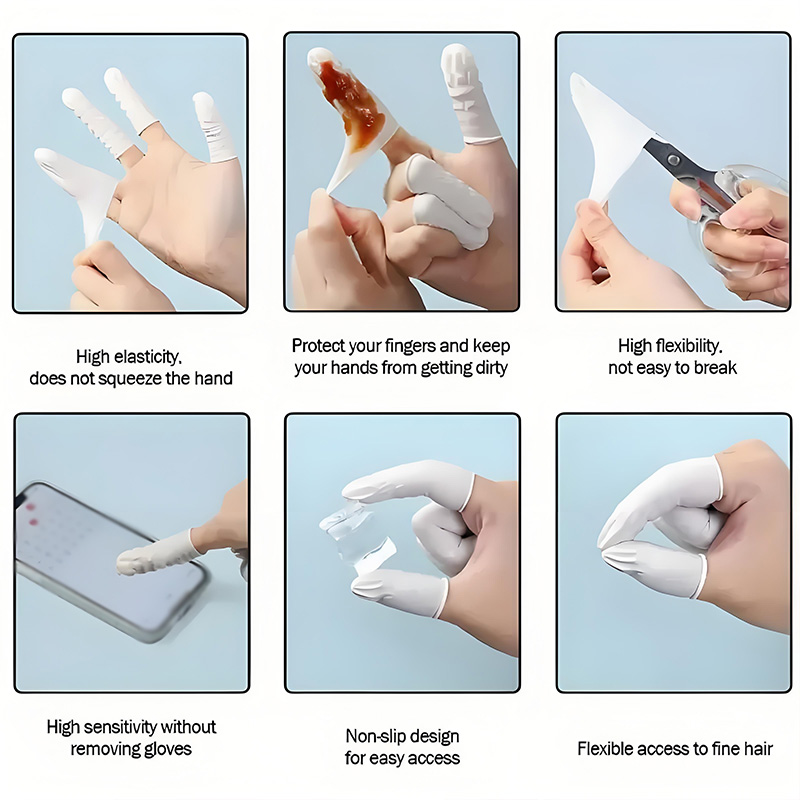 100PCS Multi-color Disposable  - Latex Disposable Glove のレビューと価格