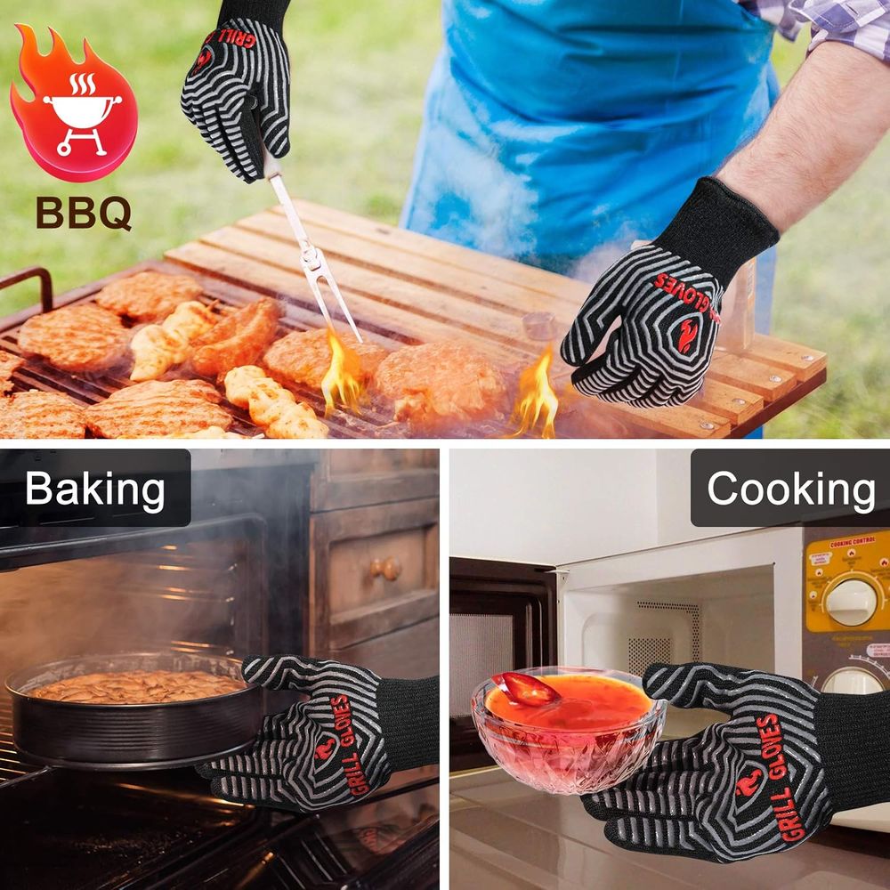 Silicone Heat Resistant Grilli - Oven Mitt Silicone のレビューと価格