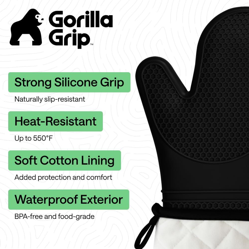 Heat Resistant Silicone Oven M - Oven Mitt Silicone のレビューと価格