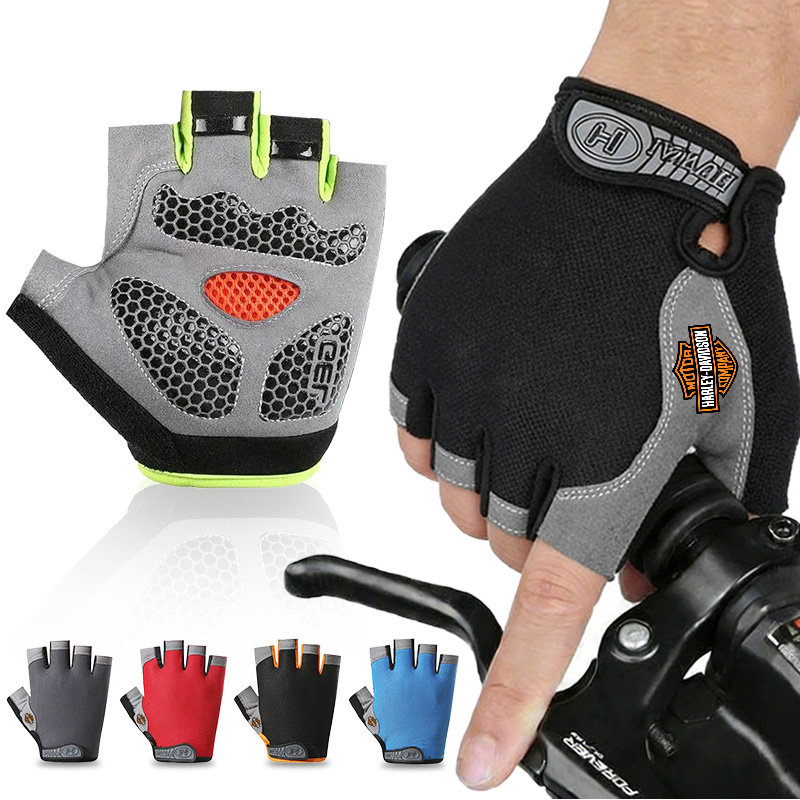 Half Finger Cycling Gloves Men - Cycling Glove Padded のレビューと価格
