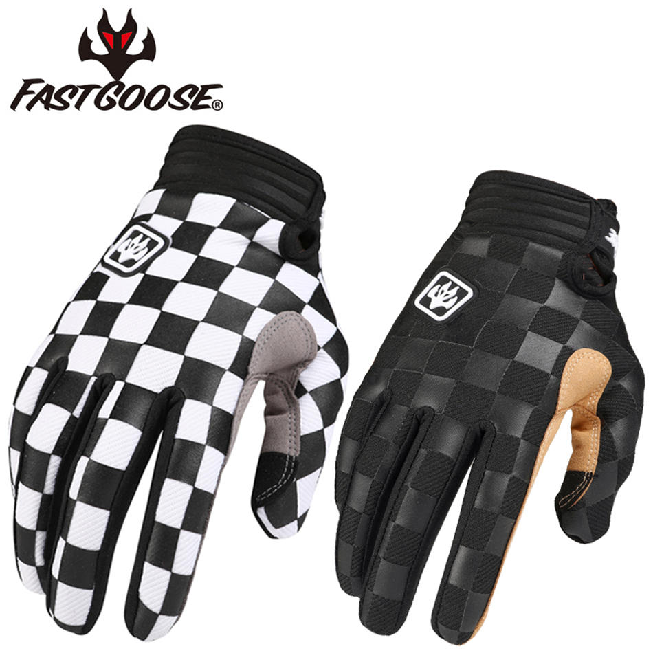FASTGOOSE Retro Rider Motocros - Cycling Glove Padded のレビューと価格