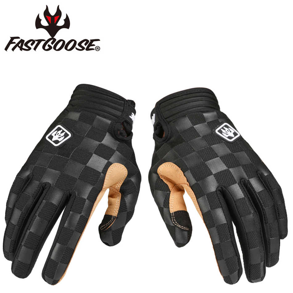 FASTGOOSE Retro Rider Motocros - Cycling Glove Padded のレビューと価格