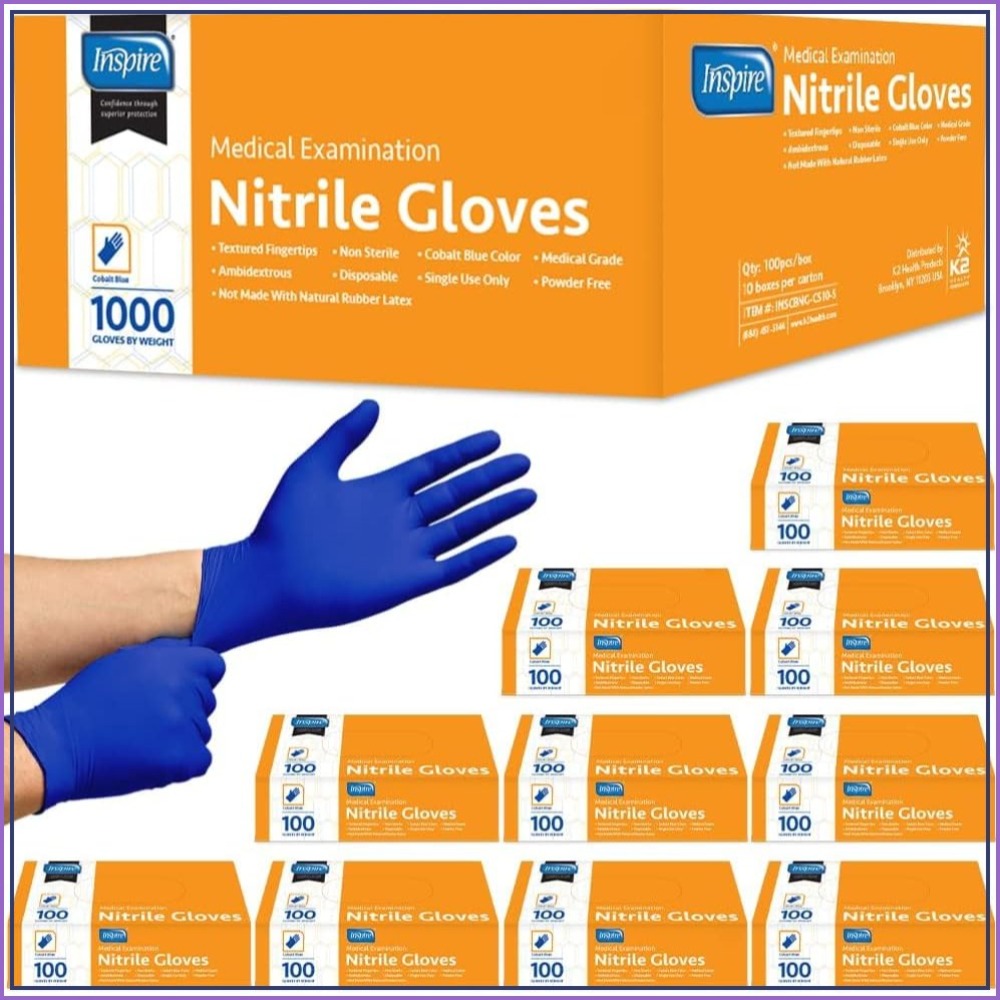 Stretch Nitrile Exam Gloves |  - Exam Glove Nitrile のレビューと価格