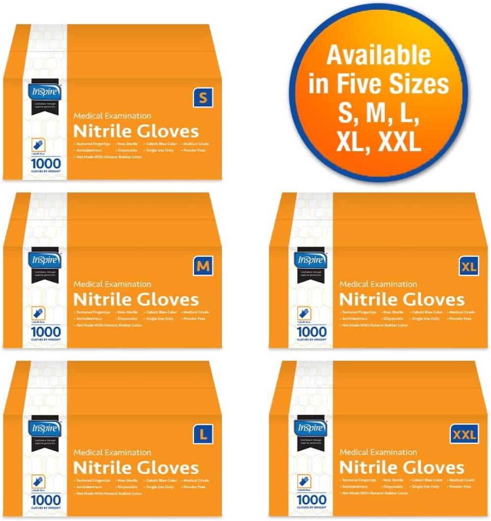 Stretch Nitrile Exam Gloves |  - Exam Glove Nitrile のレビューと価格