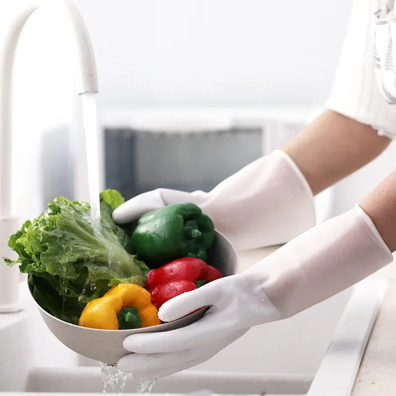 Dishwashing Cleaning Gloves Si - Dish Glove Rubber のレビューと価格