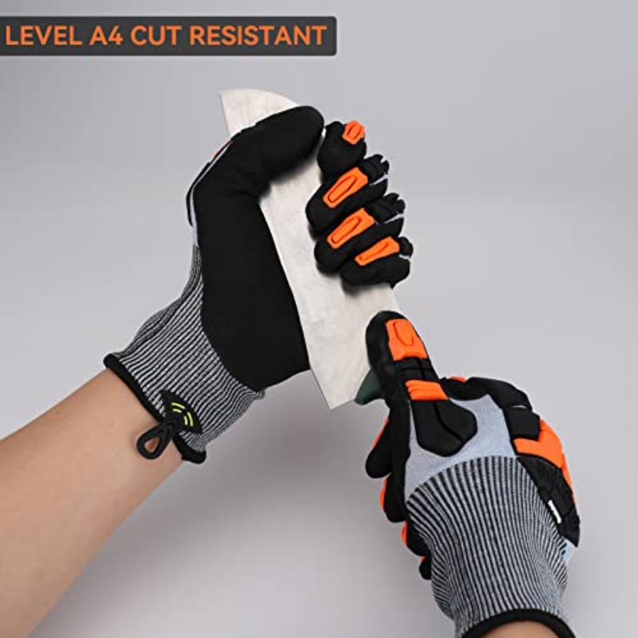 Safety Work Gloves with Impact - Work Glove Impact のレビューと価格