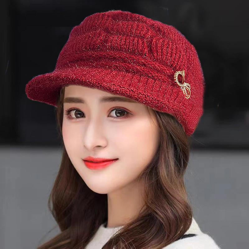 Winter Warm Hat Knitted Hat Ca - Wool Glove Lined のレビューと価格