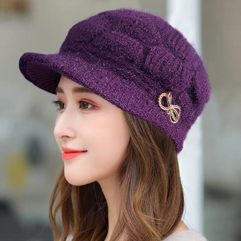 Winter Warm Hat Knitted Hat Ca - Wool Glove Lined のレビューと価格