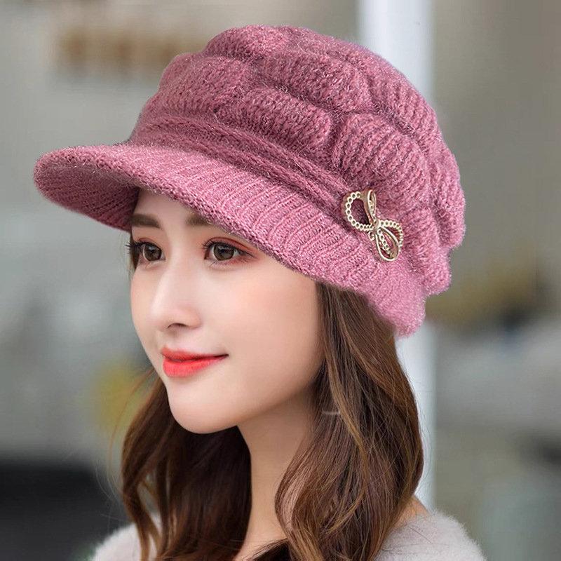 Winter Warm Hat Knitted Hat Ca - Wool Glove Lined のレビューと価格