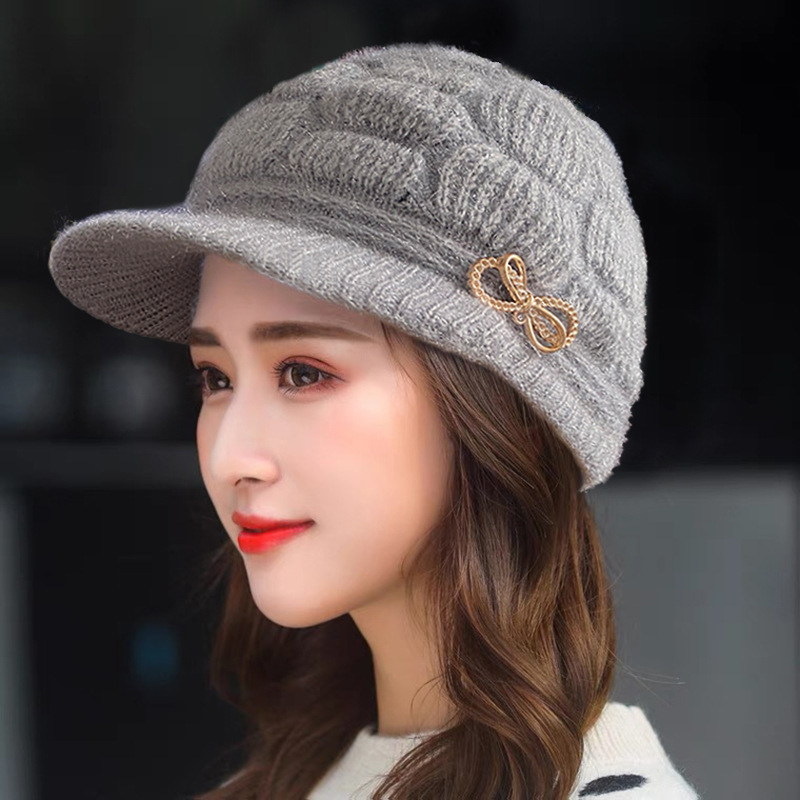 Winter Warm Hat Knitted Hat Ca - Wool Glove Lined のレビューと価格