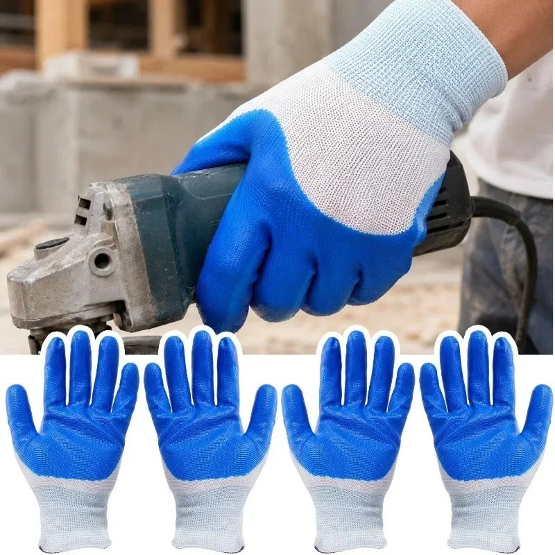 Blue Latex Rubber Nitrile Work - Nitrile Mechanic Glove のレビューと価格