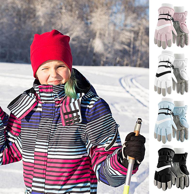 Kids Gloves Waterproof Insulat - Winter Glove Insulated のレビューと価格