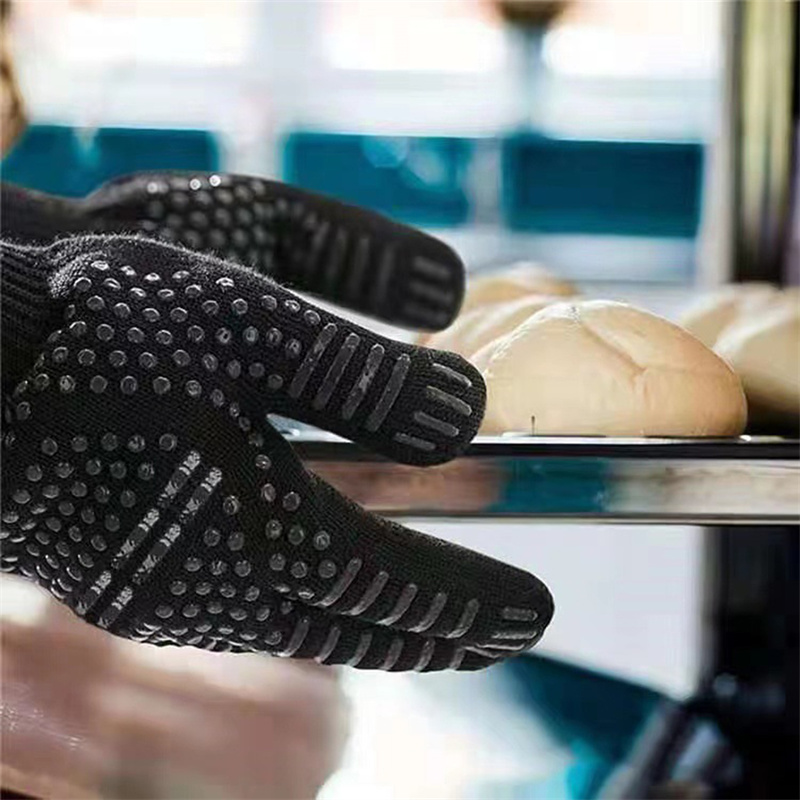 1PC Gloves 800 Degrees Firepro - Oven Mitt Silicone のレビューと価格