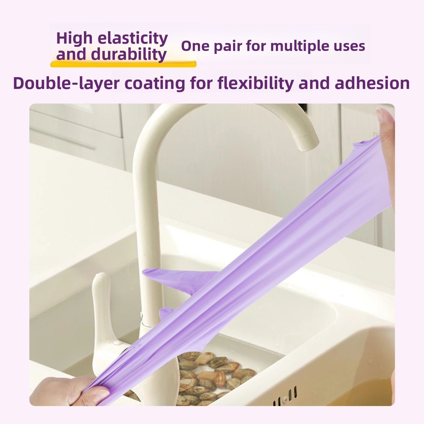 Disposable Nitrile Gloves Long - Dish Glove Rubber のレビューと価格