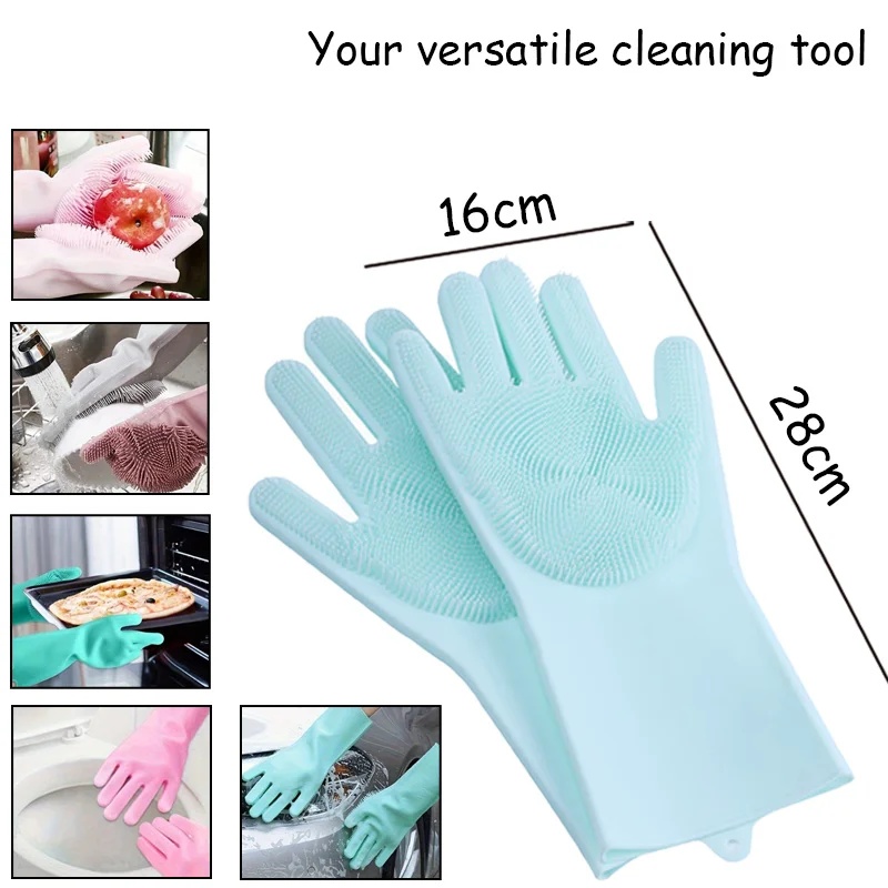 Pet Grooming Gloves for Dogs A - Rubber Glove Cleaning のレビューと価格