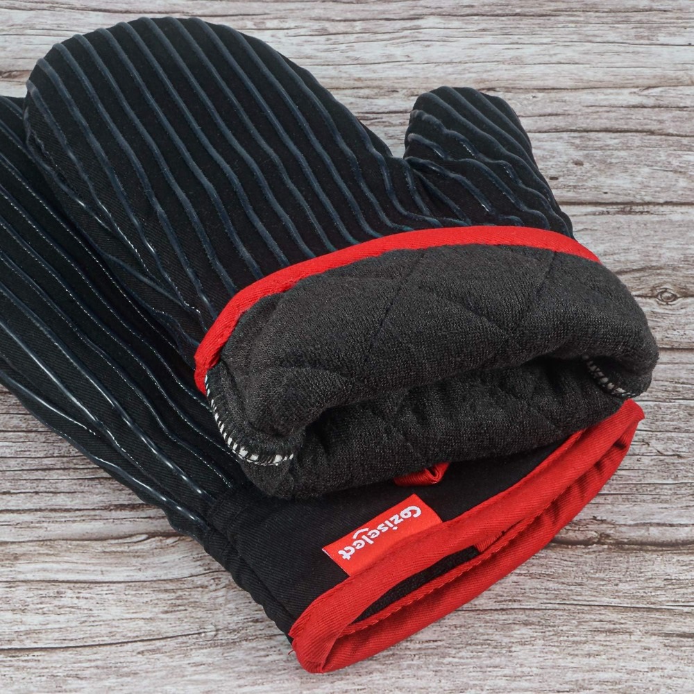 Heat Resistant Oven Mitts and  - Oven Mitt Silicone のレビューと価格