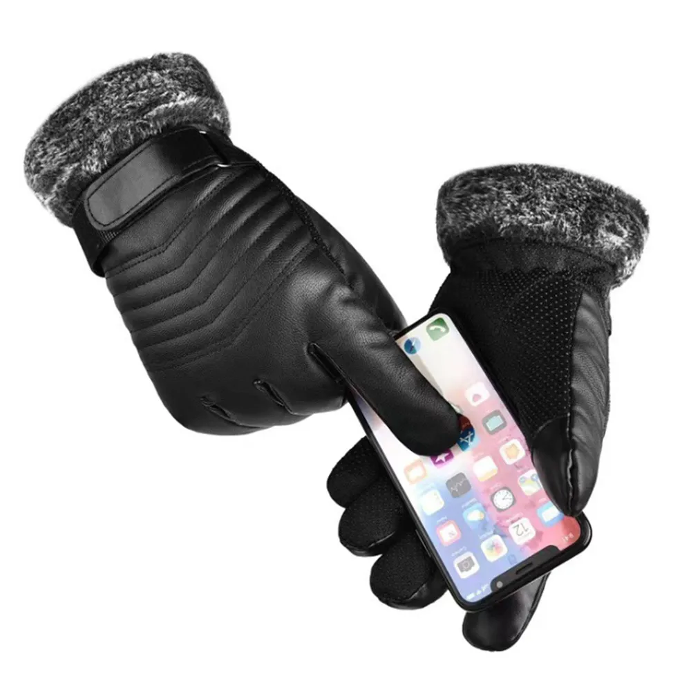Gloves Winter MEN'S Fur Mouth  - Gardening Glove Waterproof のレビューと価格